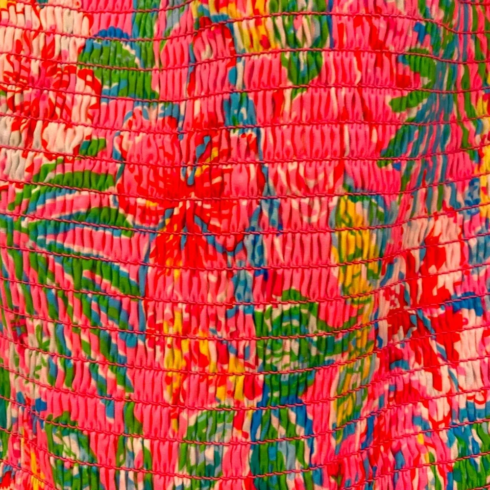 Lilly Pillitzer Floral Puff Sleeve Nap Dress - Picture 2 of 5